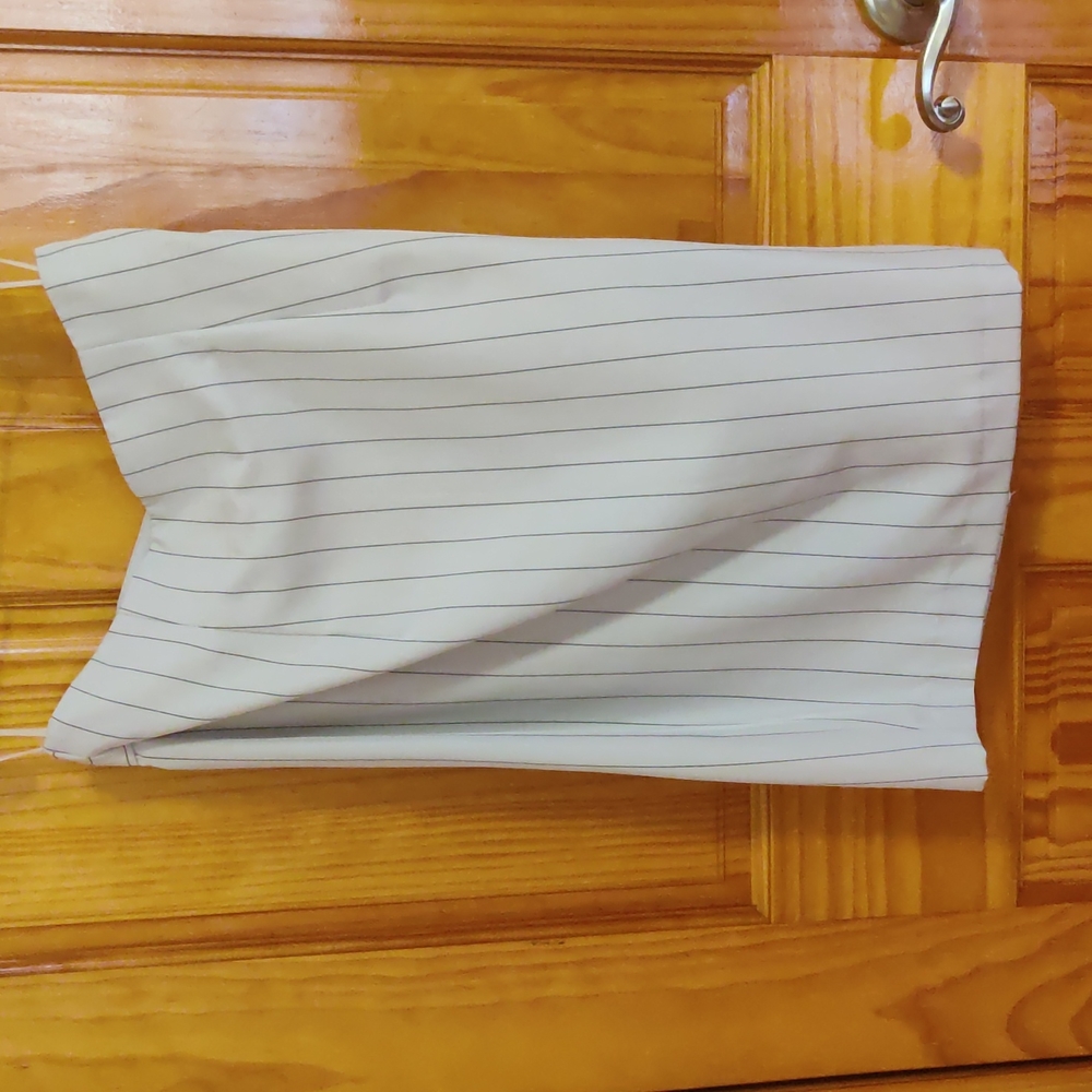 Vertical stripes skirt
